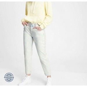 GAP Stretch Denim Jeans. Size 8/29R. 5Pockets. Acid Wash. 99%Cotton. Zip&Button.